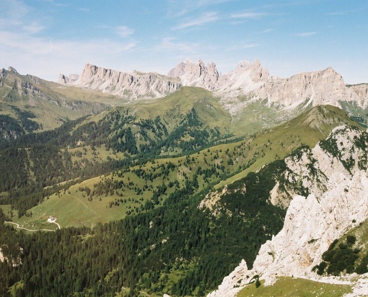 Rifugio Città Di Fiume berg?? i bakgrunden vy från xx