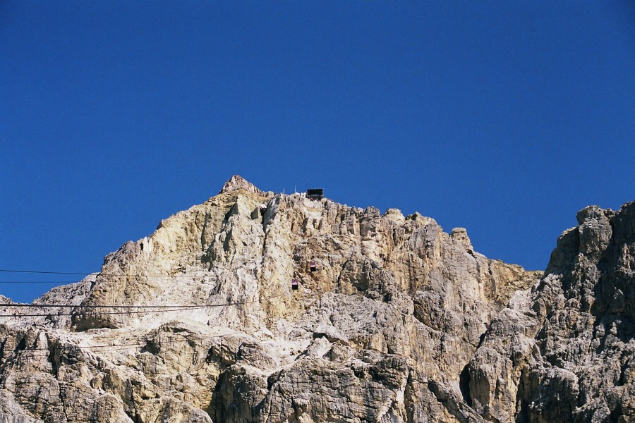 Linbanan till Rifugio Lagazuoi