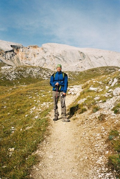 Stig 6 på väg till Rifugio Biella