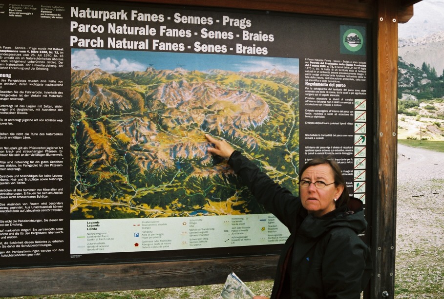 Översiktskart Nationalparken