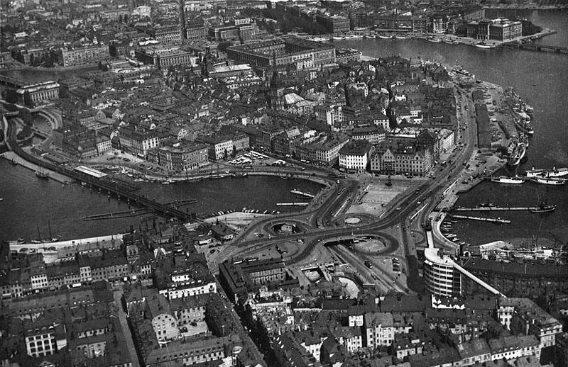 Sdermalm, Slussen, Gamla stan 1935